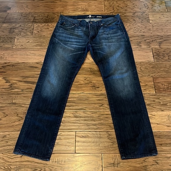 7 For All Mankind Slimmy Size 38 - Picture 1 of 16